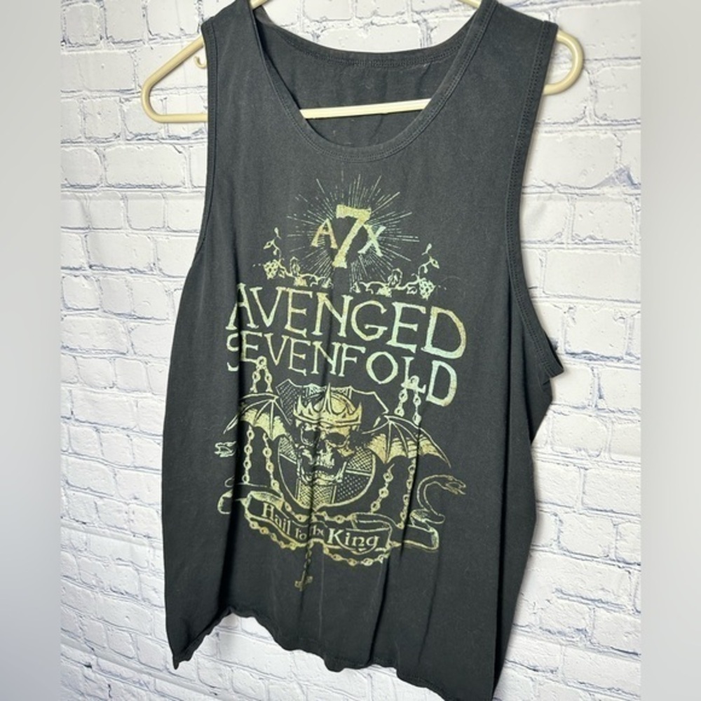 Avenge Sevenfold band muscle tee